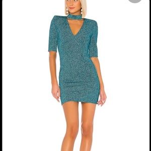 NWT Alice and Olivia Inka Dress in Dark Turquoise 6